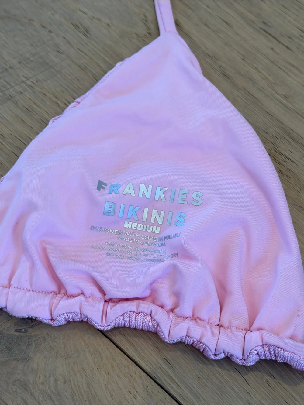 Frankie’s Bikinis Pink Bikini